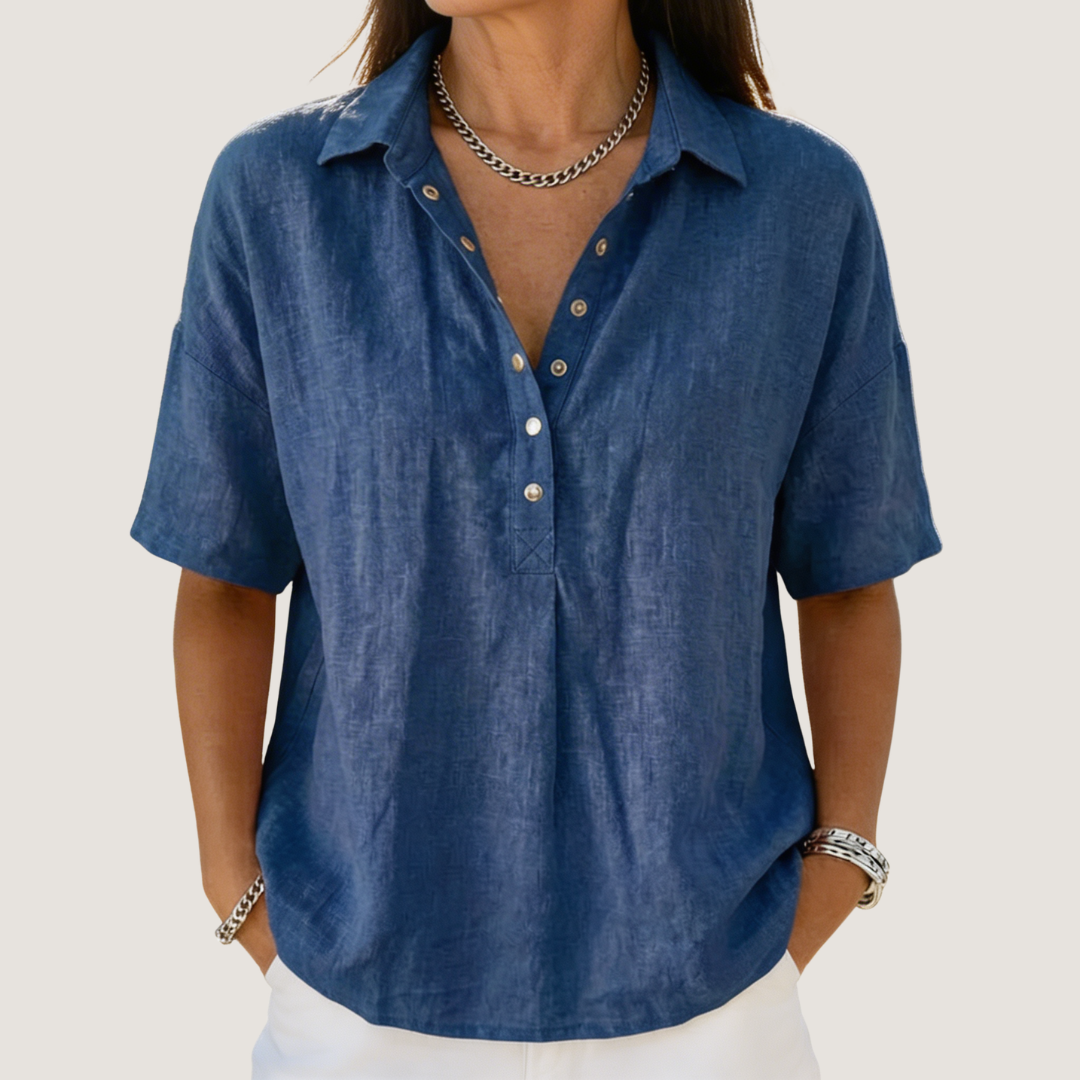 Hélène™ | Blouse à col