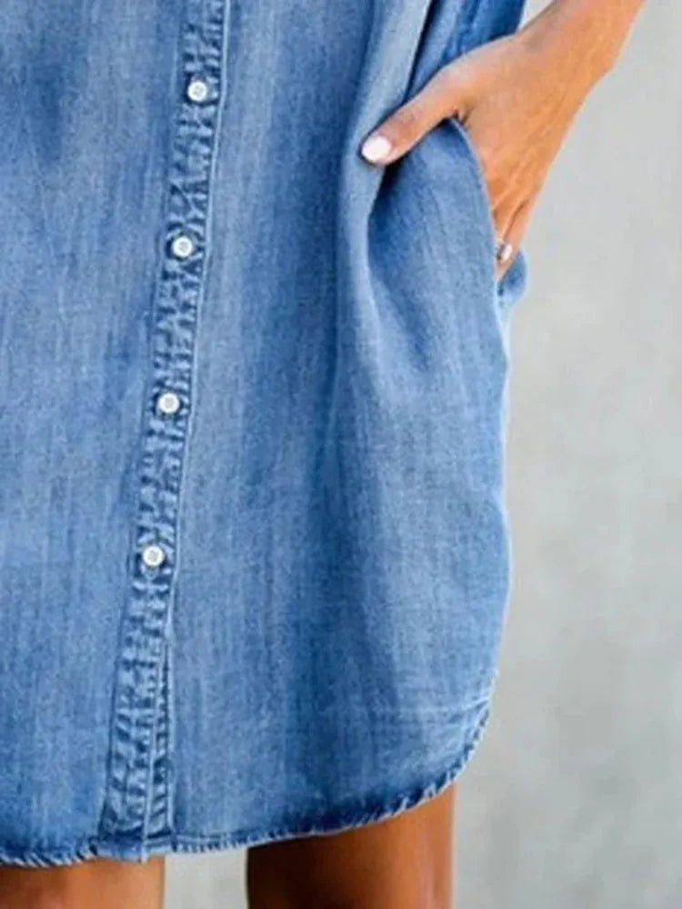 Theresa™ | Robe d'été en denim