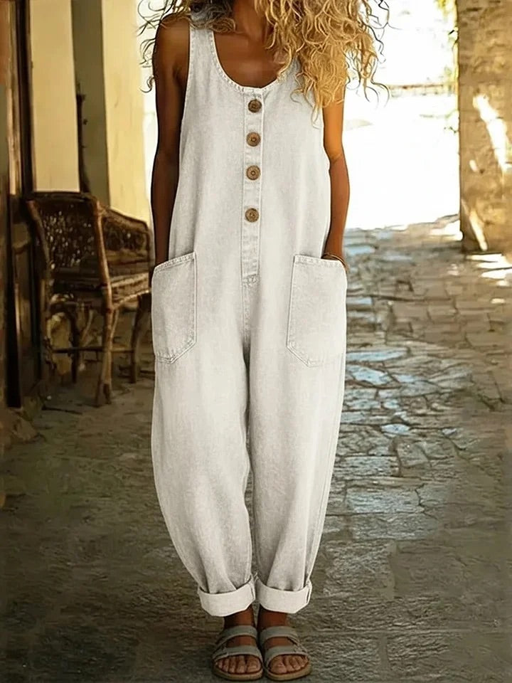Ruth™ | Salopette en Jean Vintage