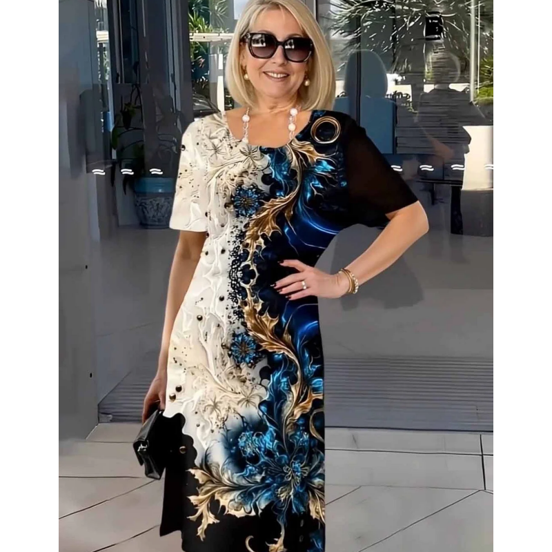 Viviana™ | Robe imprimée décontractée