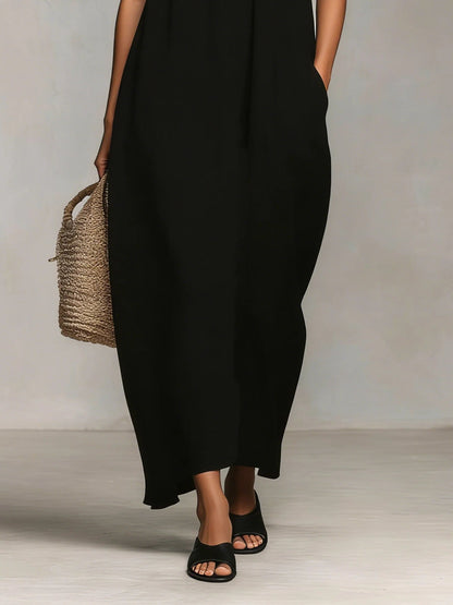 Caelia™ | Robe longue à fines bretelles