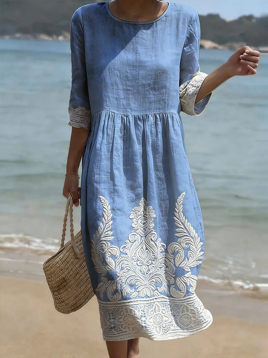 Orietta™ | Robe mi-longue