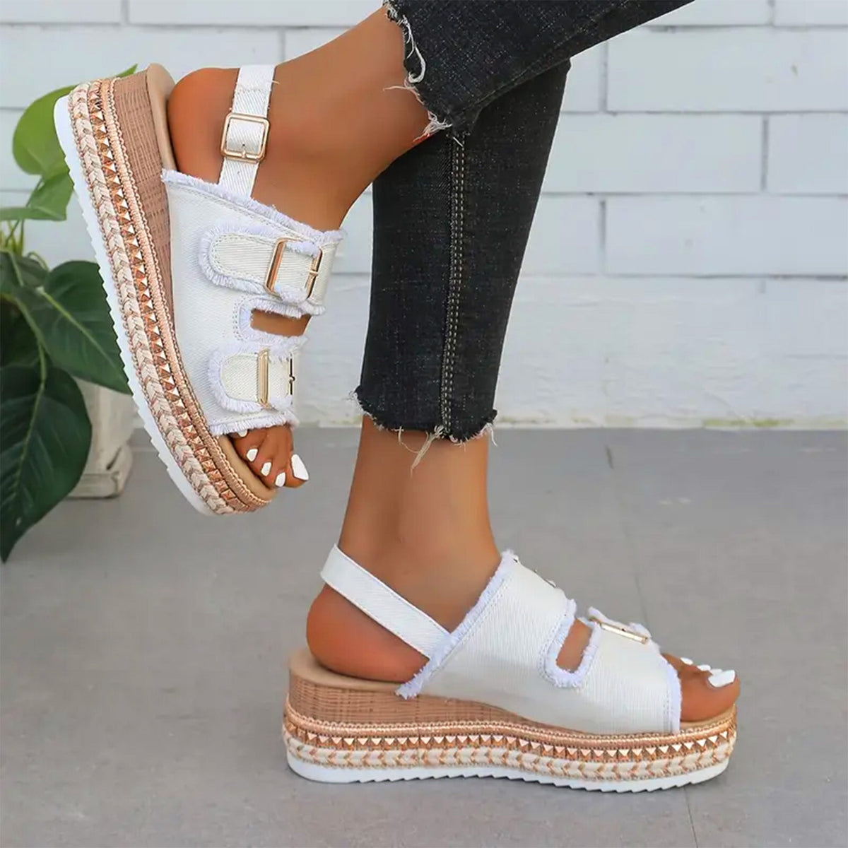 Maeve™ | Sandales en jean