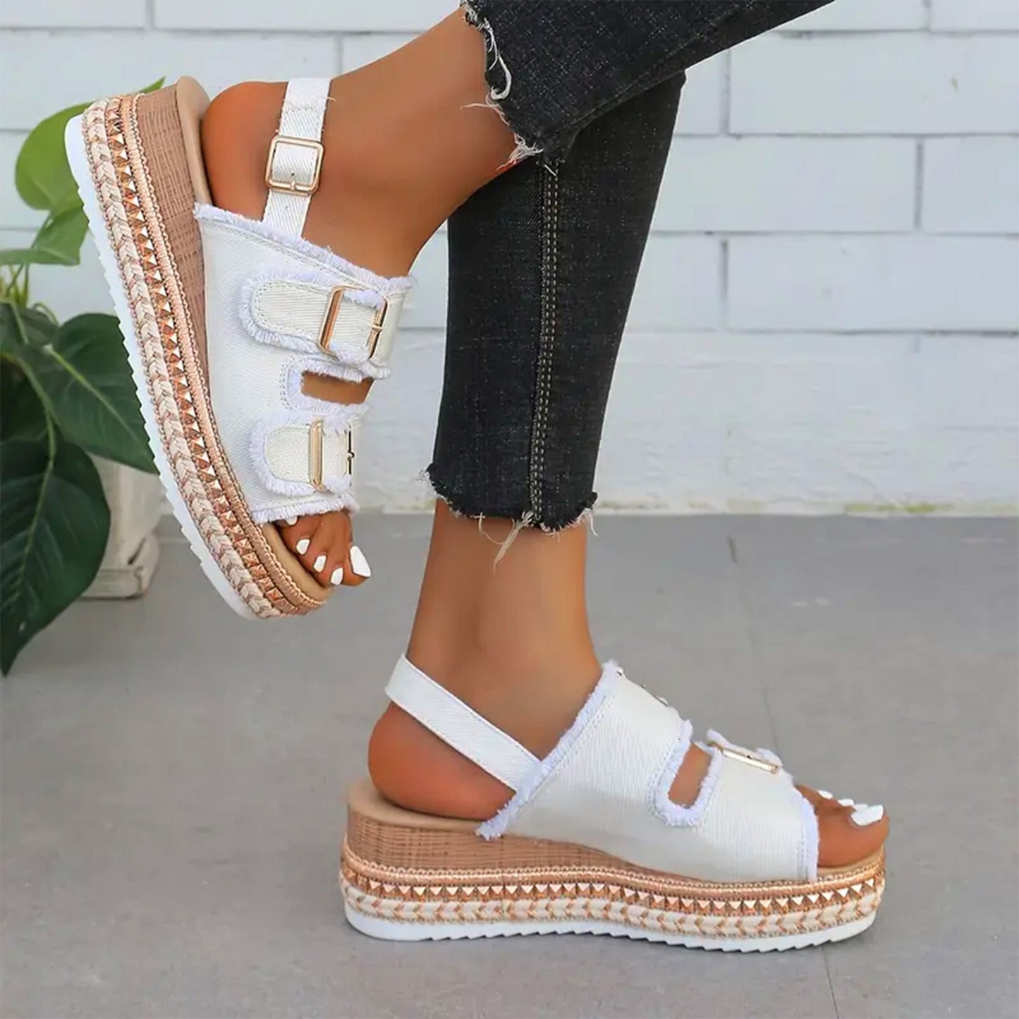 Maeve™ | Sandales en jean