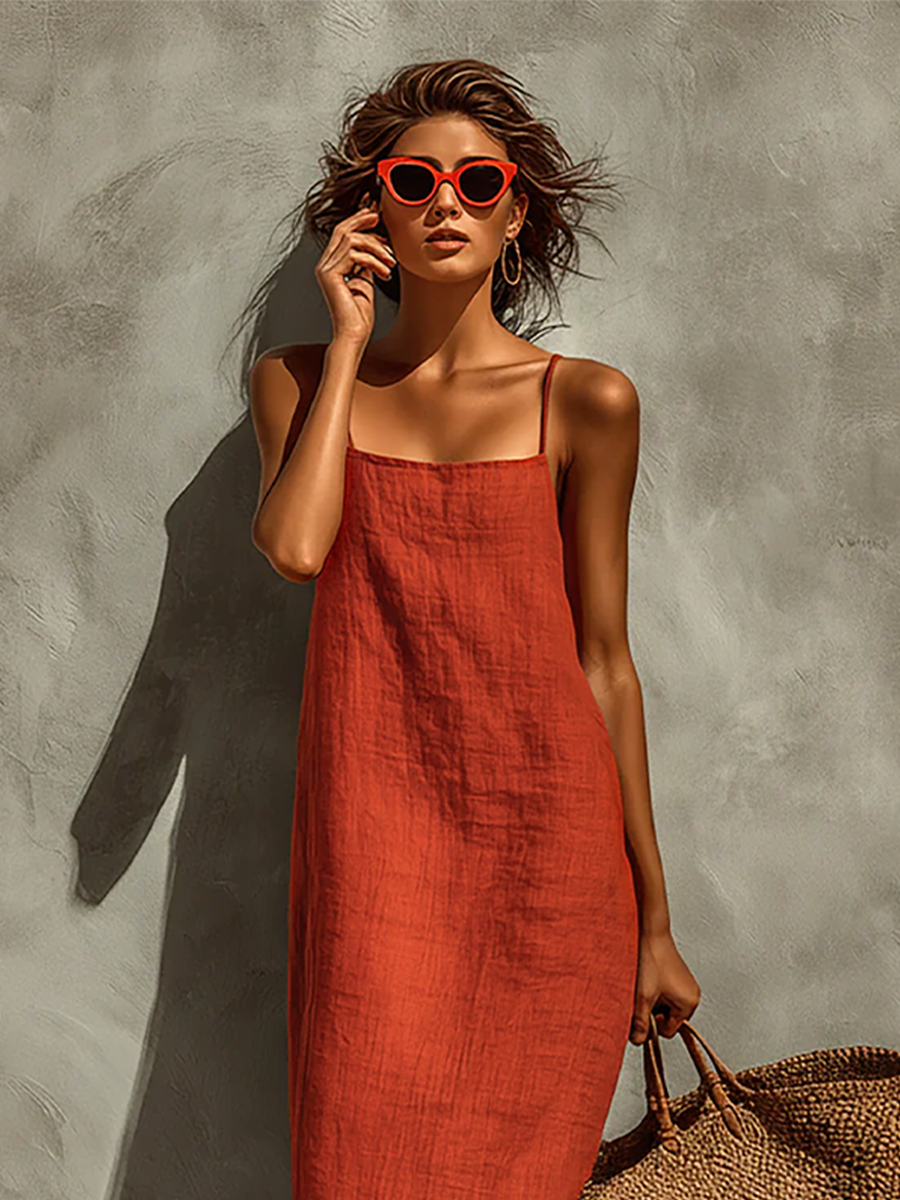 MELYA™ | Robe en coton
