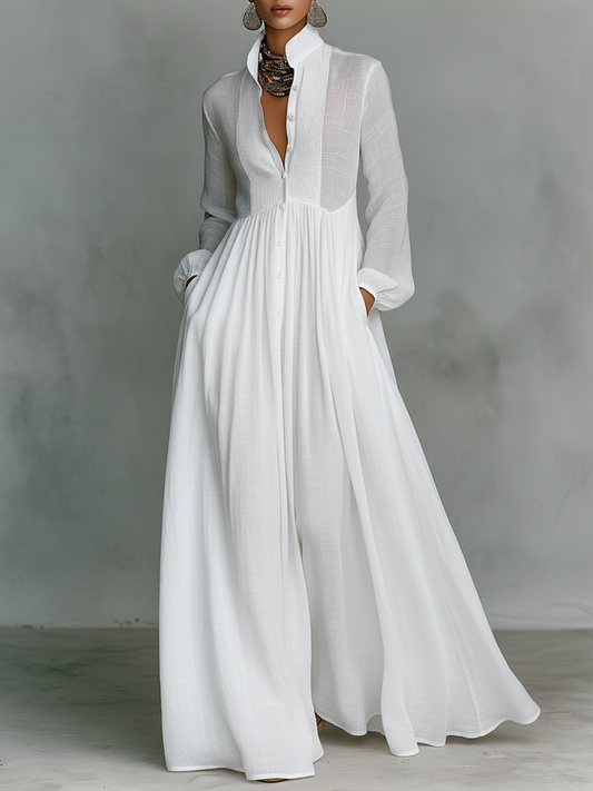 Urielle™ | Robe longue à col haut