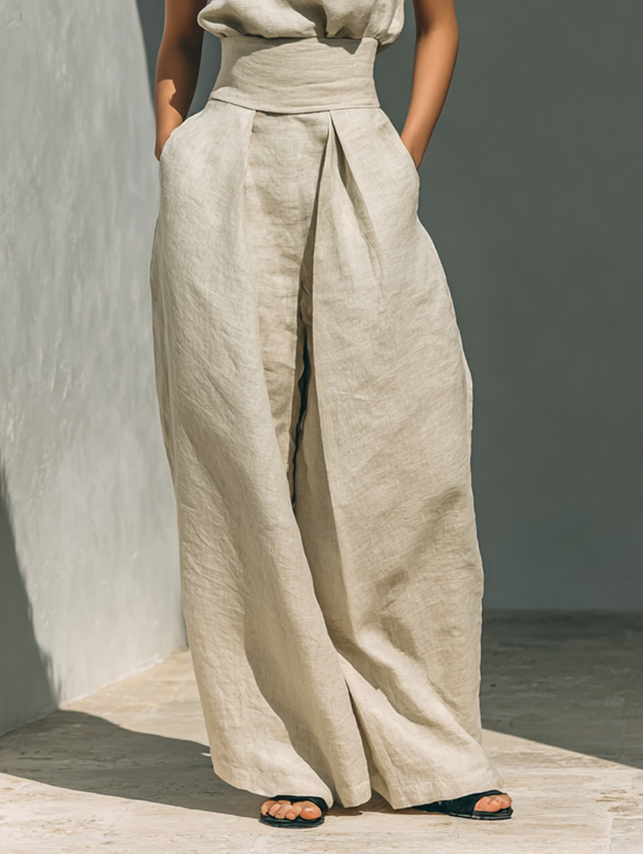 Maria™ | Ensemble minimaliste en lin
