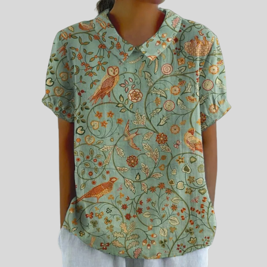 Apolline™ | “Forest” Blouse