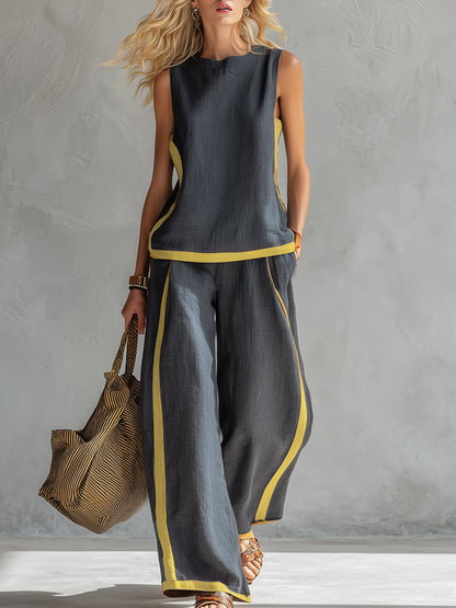 Ella™ | Ensemble coton-lin