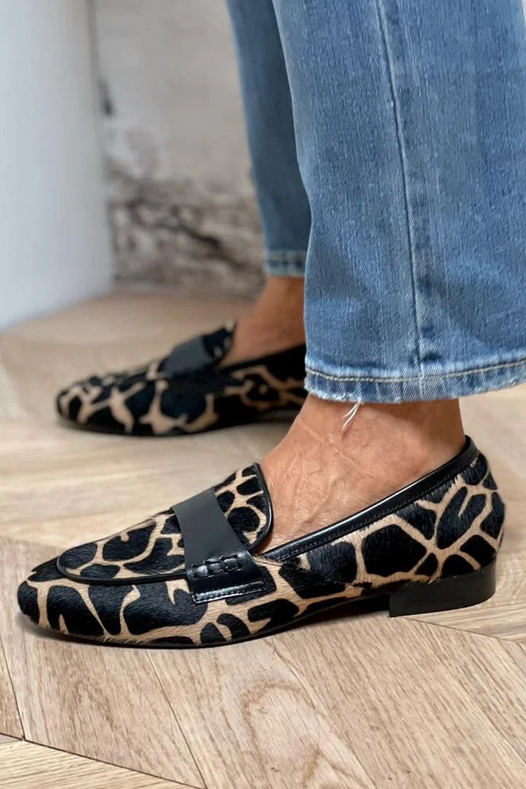Marine™ | Mocassins Animalier