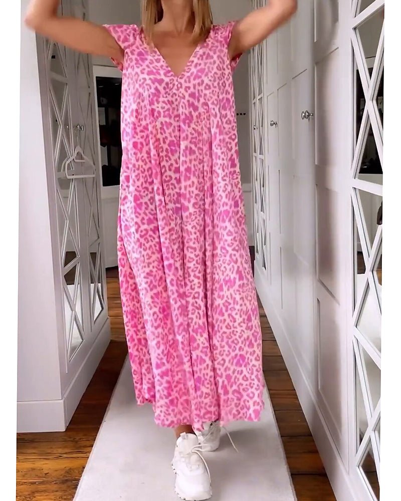 Glaiza™ | Robe longue imprimée