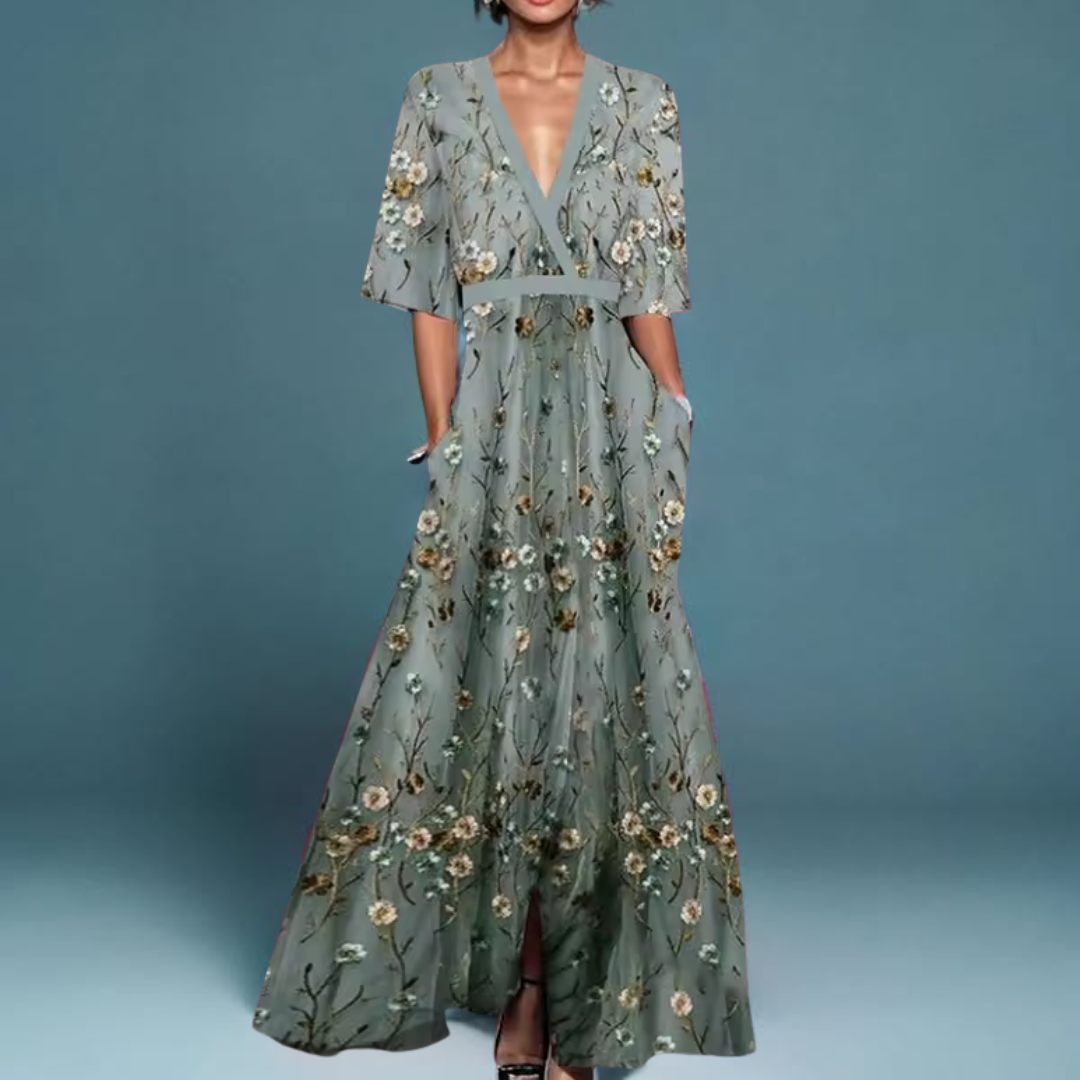 Michelle™ | Robe à imprimé floral
