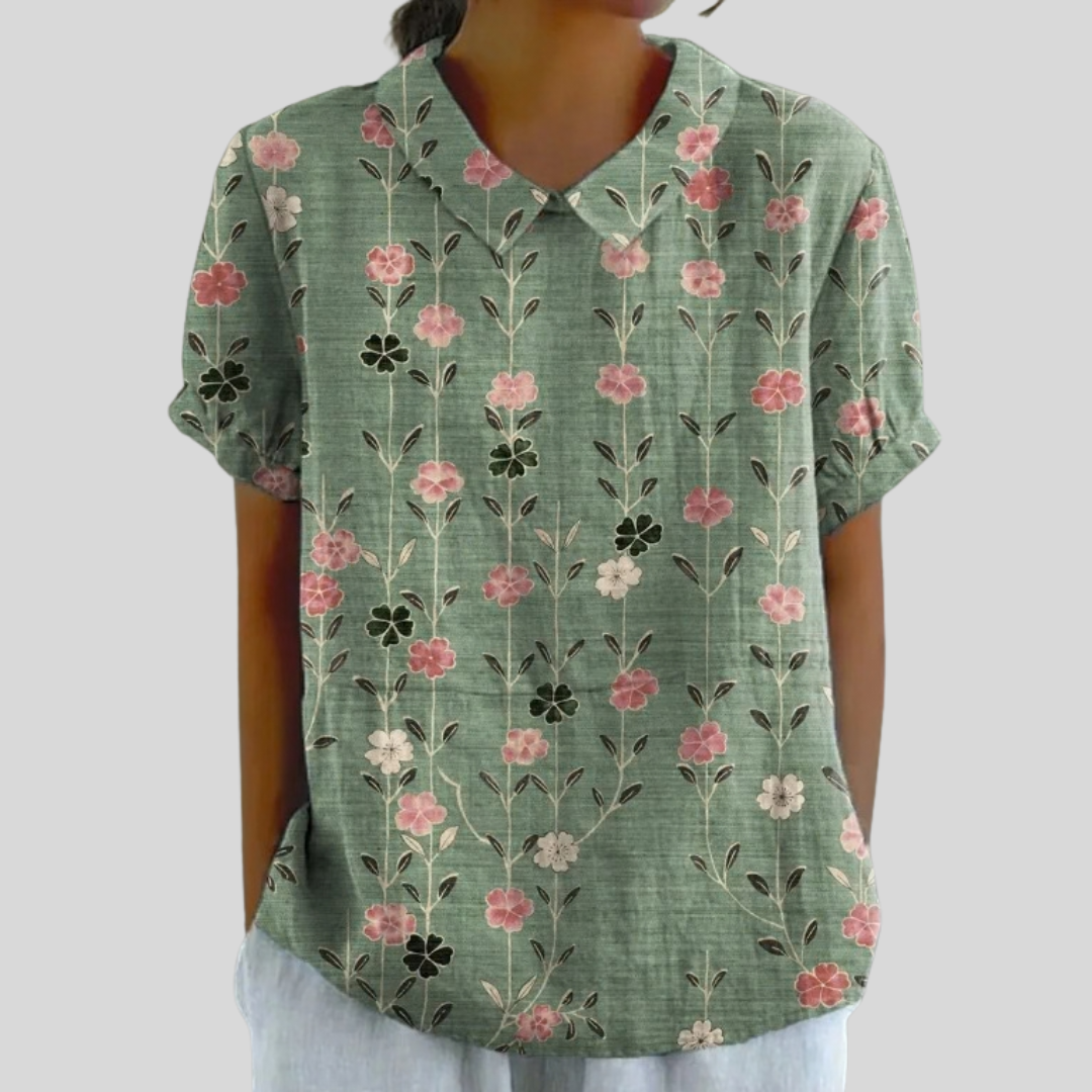 Amandine™ | Blouse florale