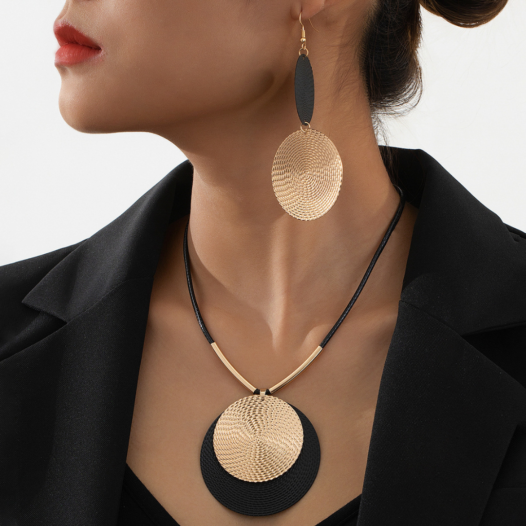 Nathalie™ | Parure Médaillons