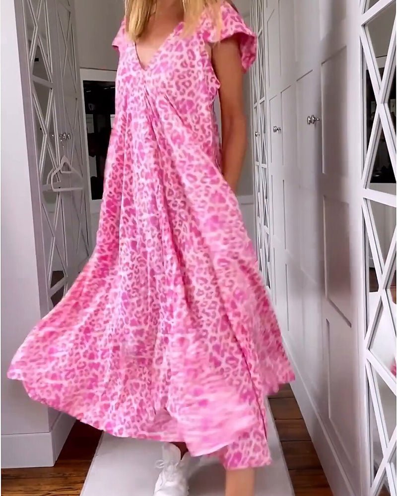 Glaiza™ | Robe longue imprimée