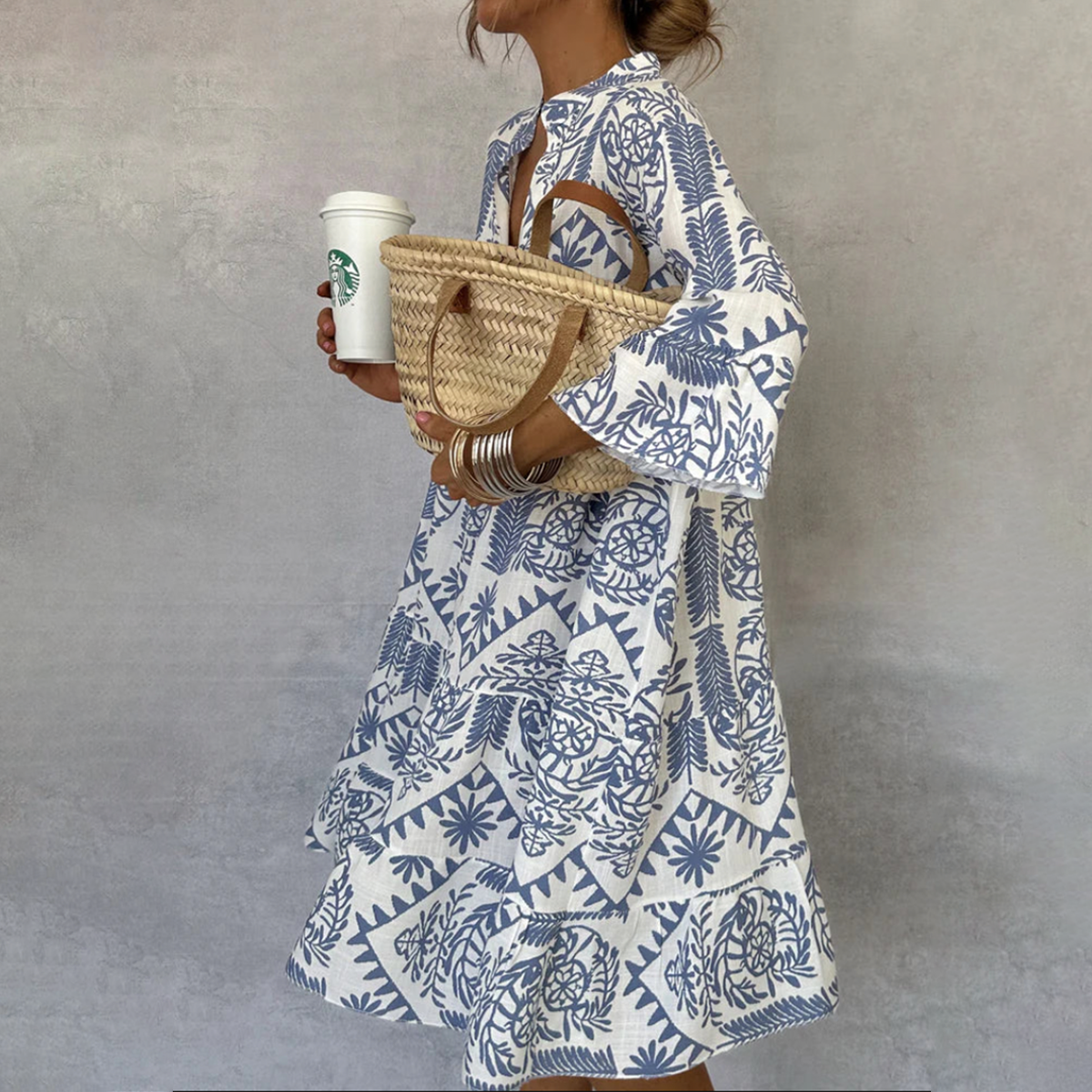 Noelle™ | Robe imprimée