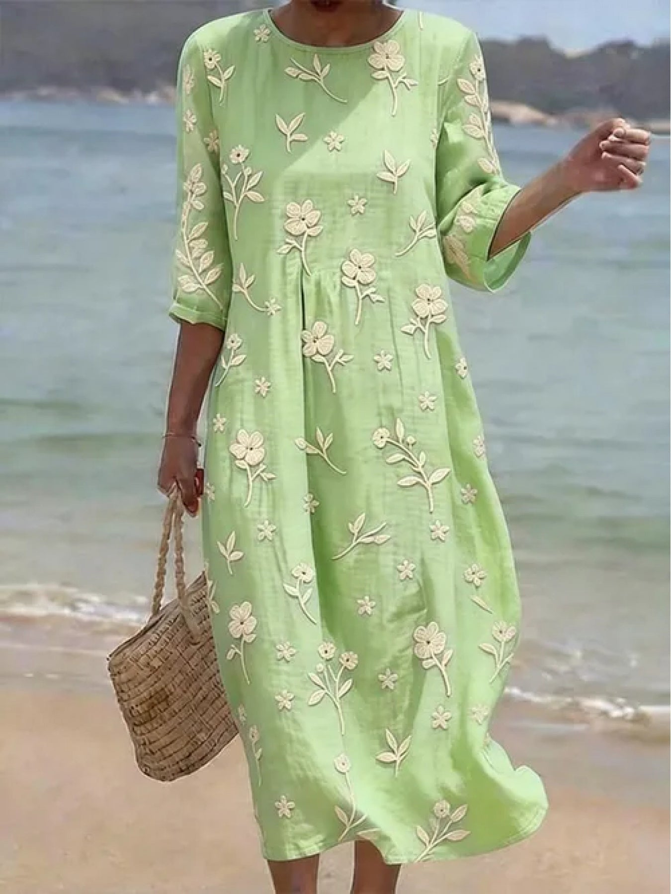 Valencia™ | Robe à manches trois-quarts