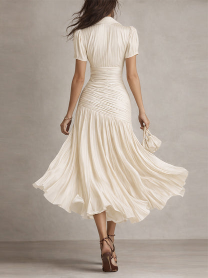 Adriana™ | Robe midi en satin