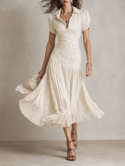 Adriana™ | Robe midi en satin
