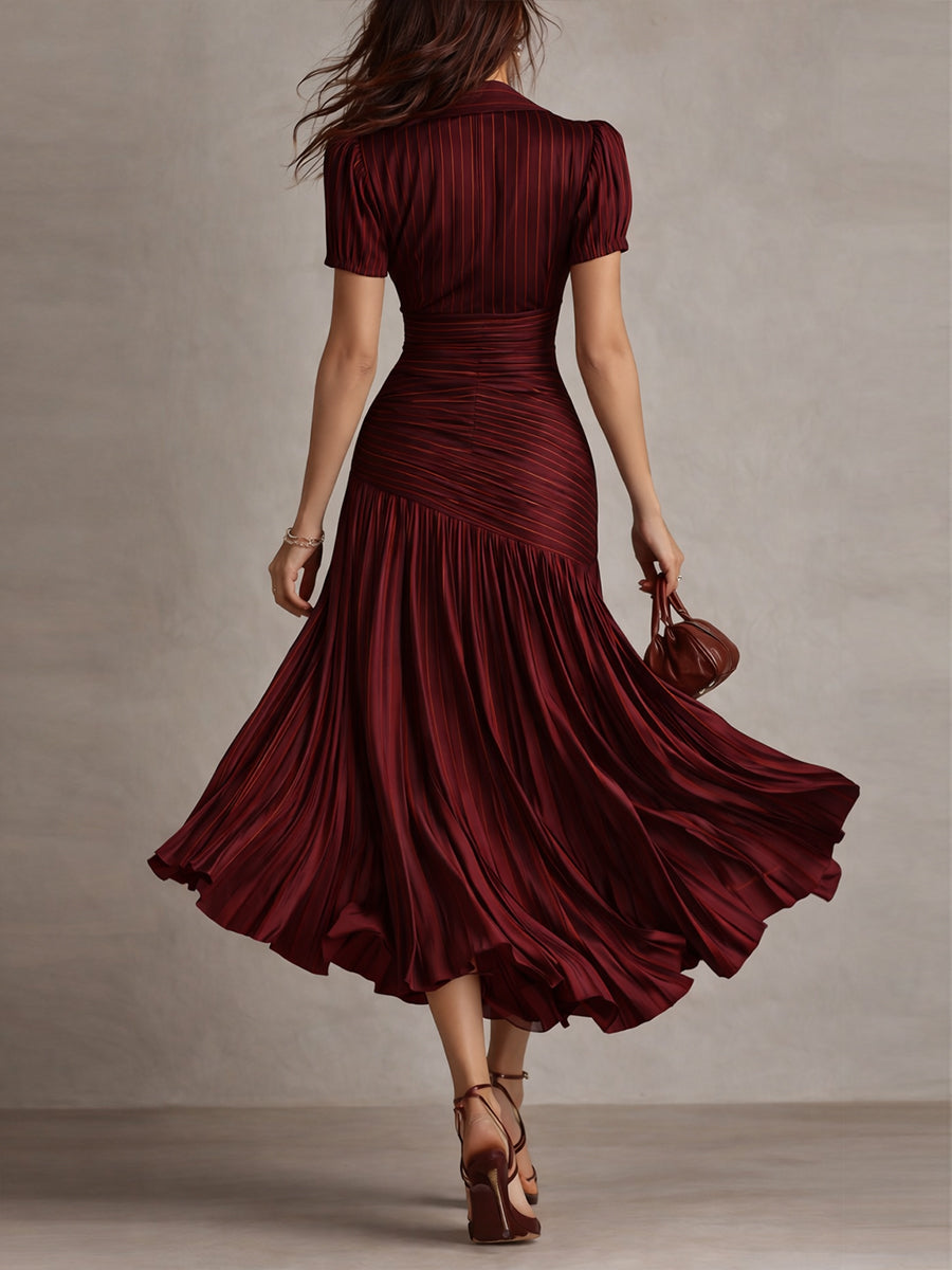 Adriana™ | Robe midi en satin