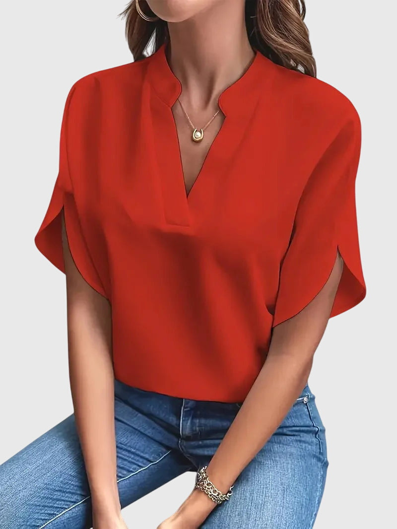 Beatrix™ | Chemise à col en V
