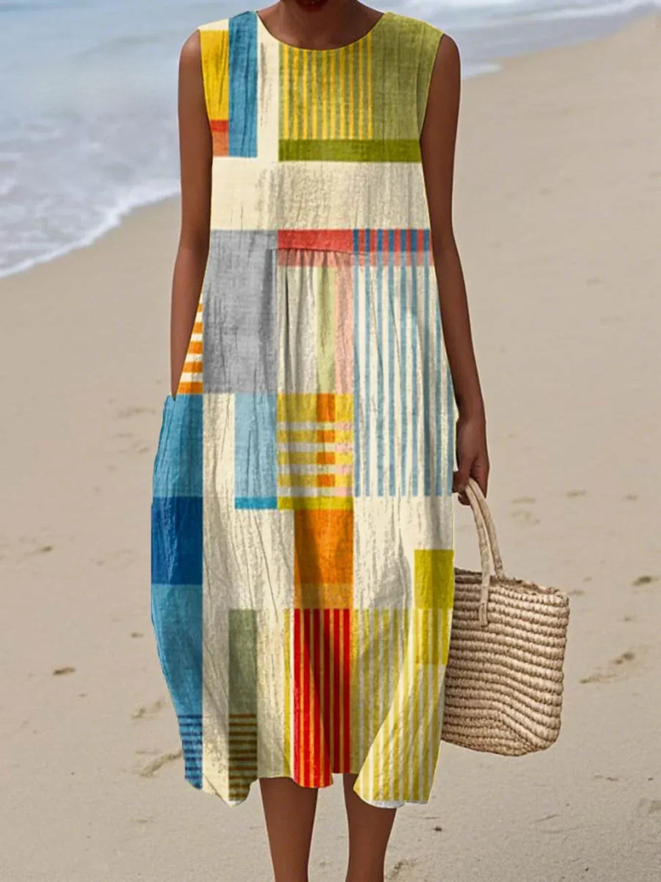 Lucy™ | Robe patchwork