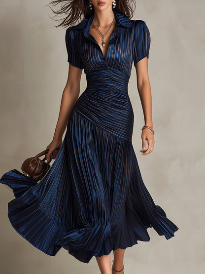 Adriana™ | Robe midi en satin