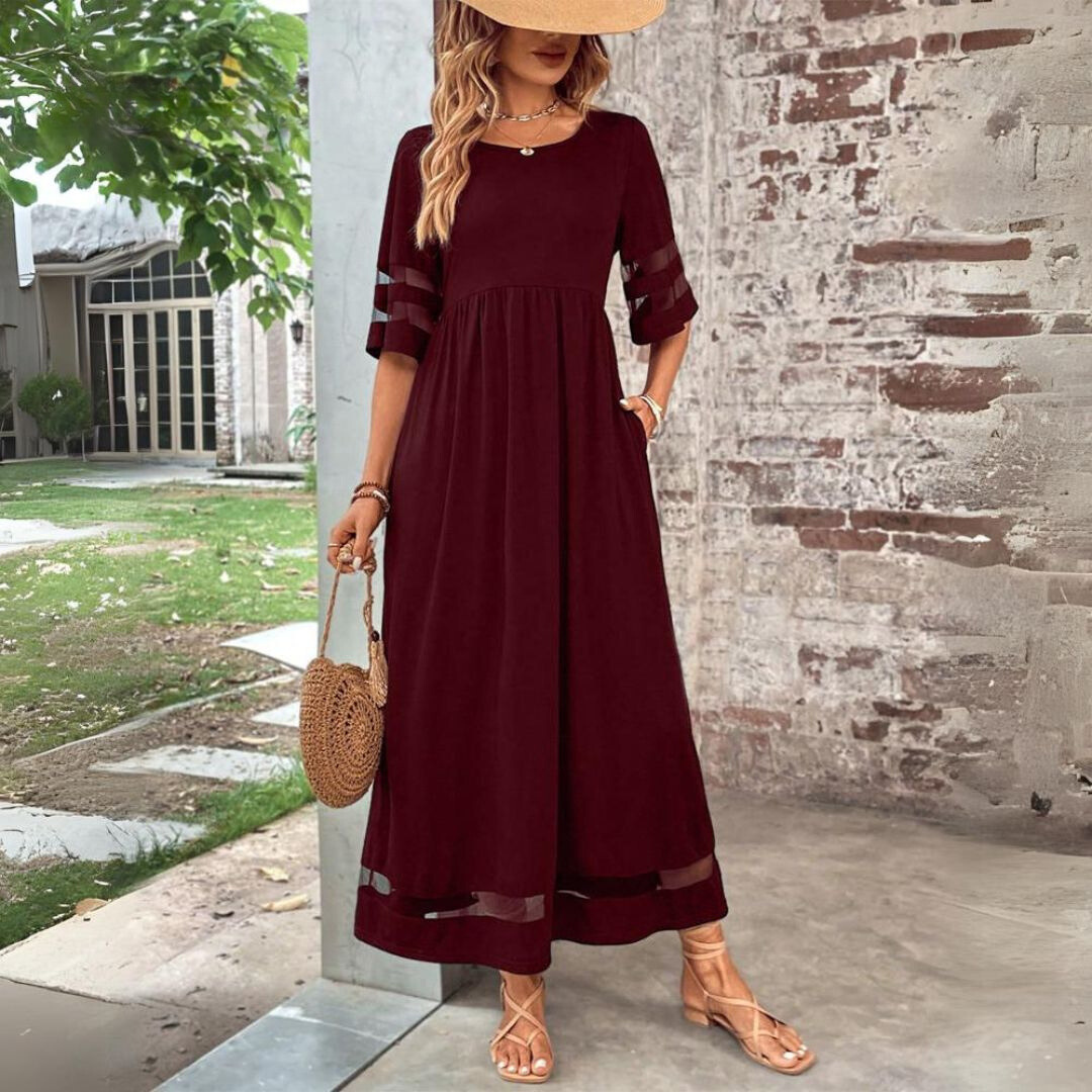 Aubrey™ | Robe midi lissante