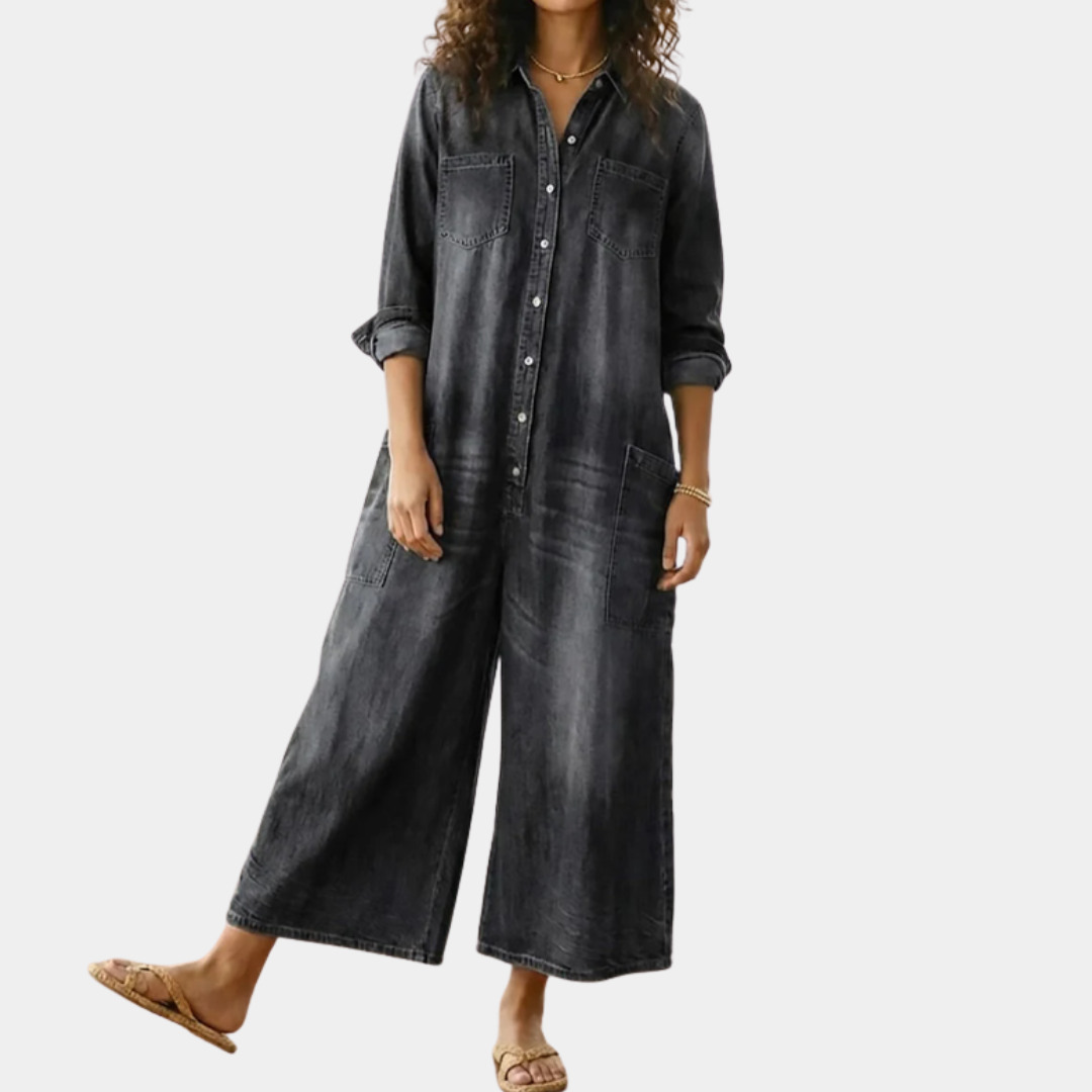 Diana™ | Combinaison en jean vintage