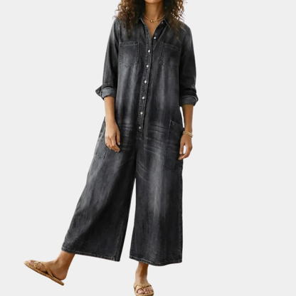 Diana™ | Combinaison en jean vintage