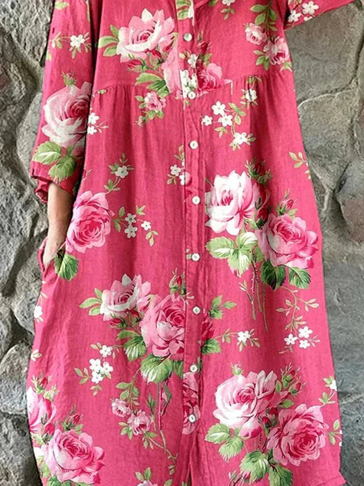 Maddie™ | Robe florale artistique