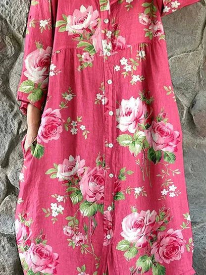 Maddie™ | Robe florale artistique