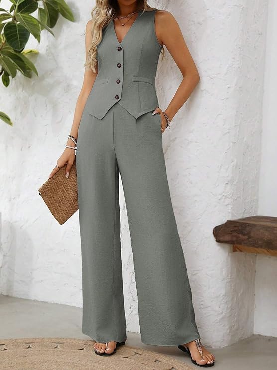 Vélaria™ | Ensemble gilet et pantalon