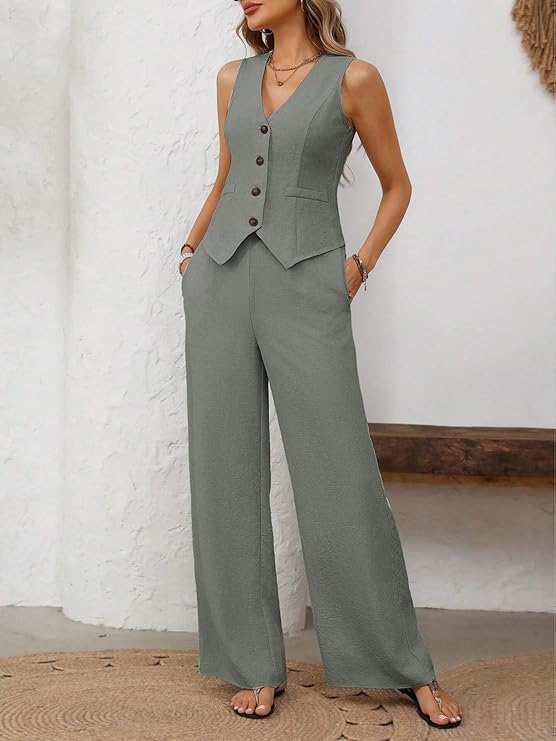 Vélaria™ | Ensemble gilet et pantalon