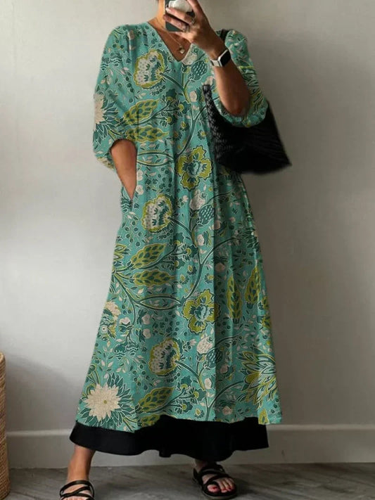 Paula | Robe à imprimé
