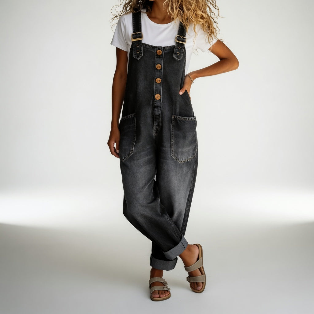 Bertille™ | Salopette en denim