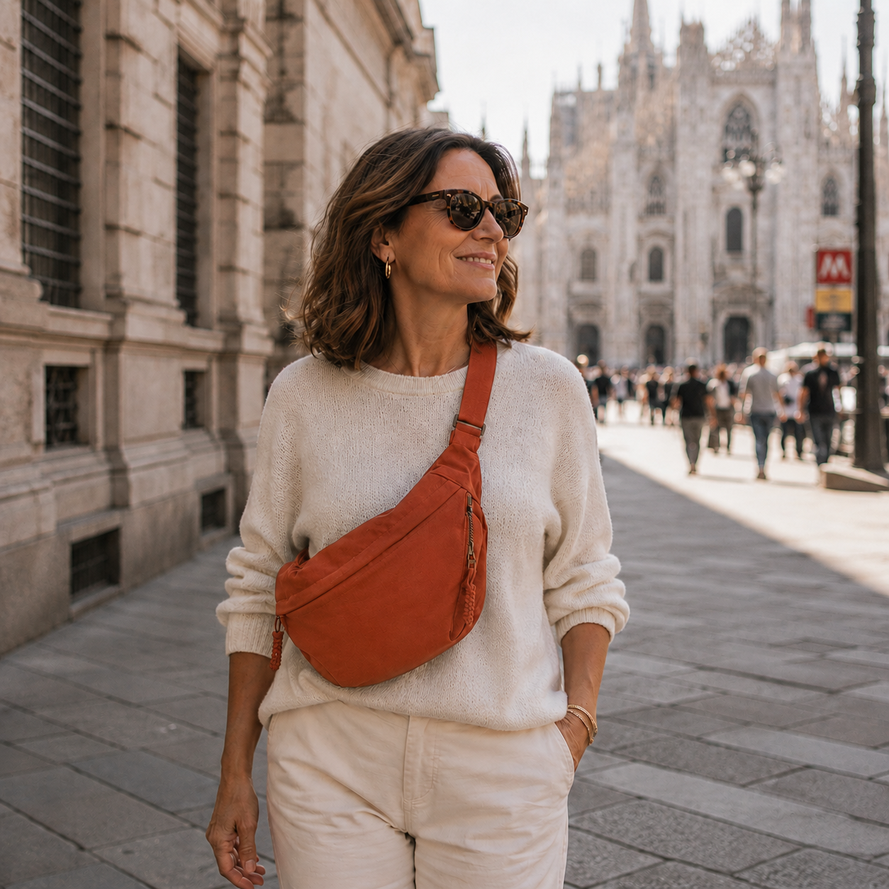 GIOIA™ | Sac Demi-Lune