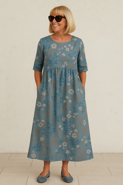 Reese™ | Robe midi fluide