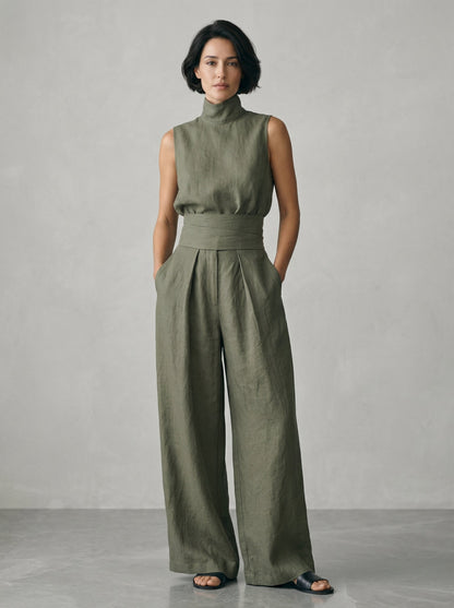 Nuria™ | Ensemble coton-lin