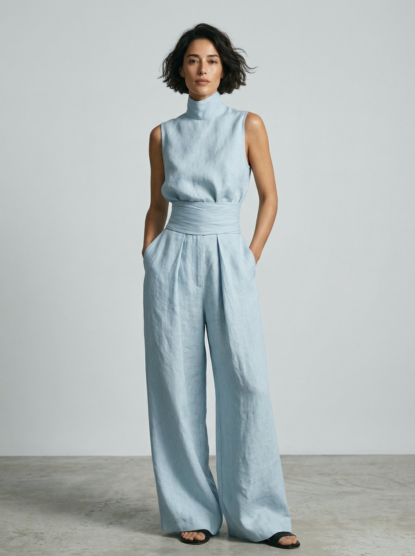 Nuria™ | Ensemble coton-lin