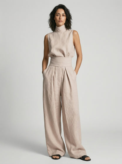 Nuria™ | Ensemble coton-lin