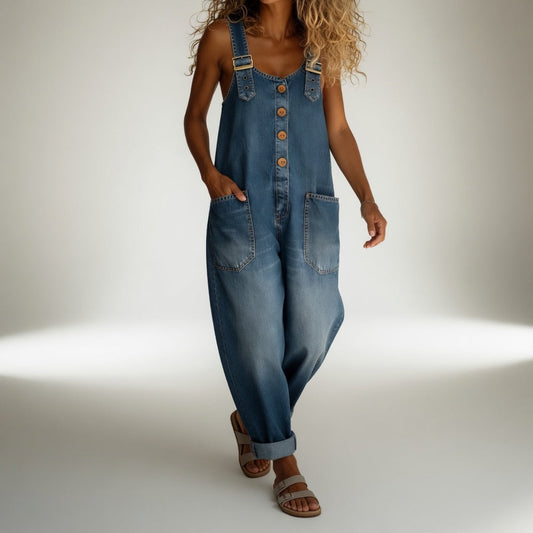 Bertille™ | Salopette en denim