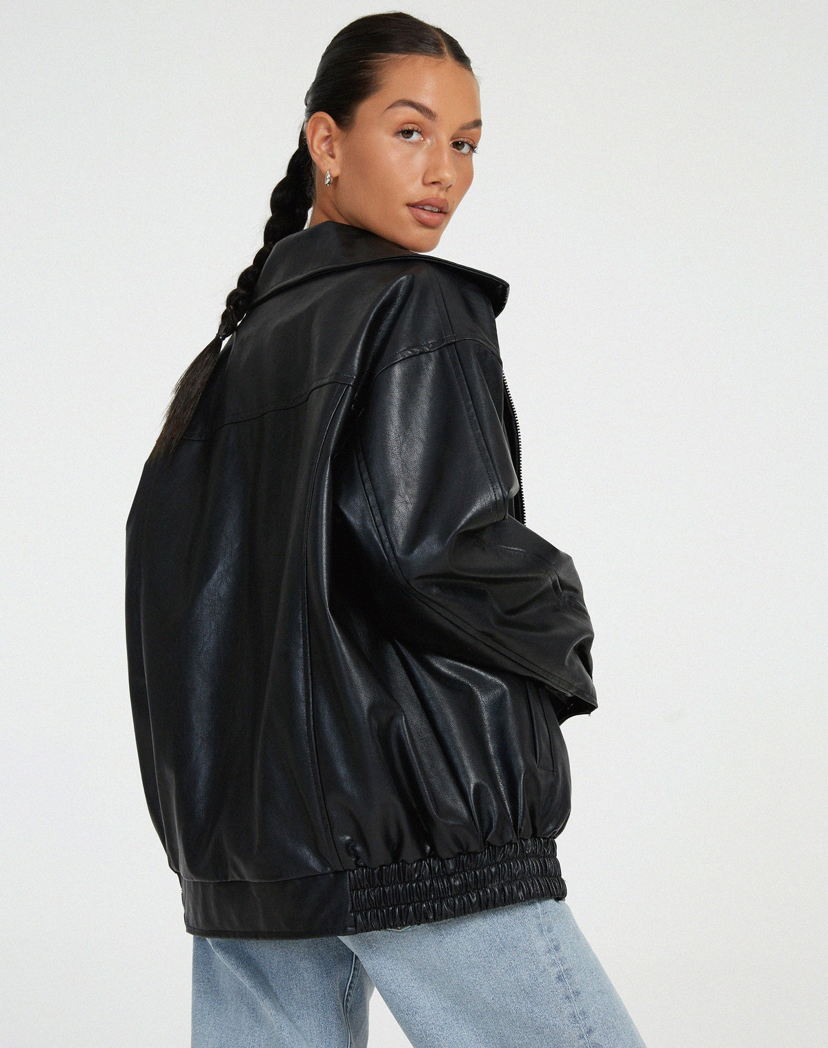 IBTISSAM™ | Veste en cuir