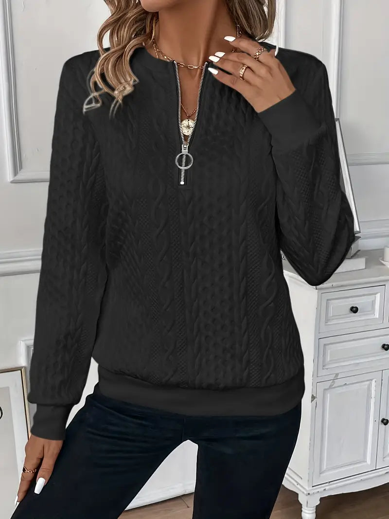 GWENAËLLE™ | Pull zippé