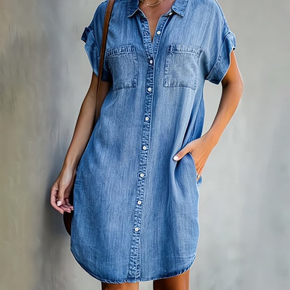 Sally™ | Robe chemise à boutons