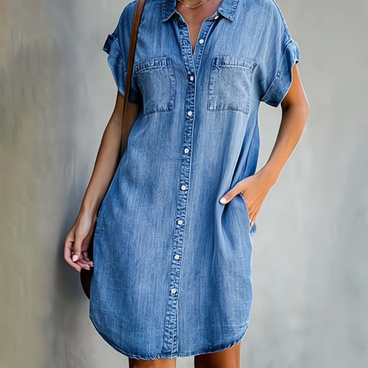 Sally™ | Robe chemise à boutons