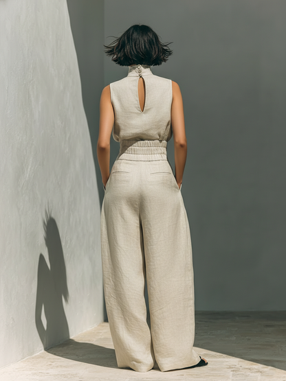 Maria™ | Ensemble minimaliste en lin