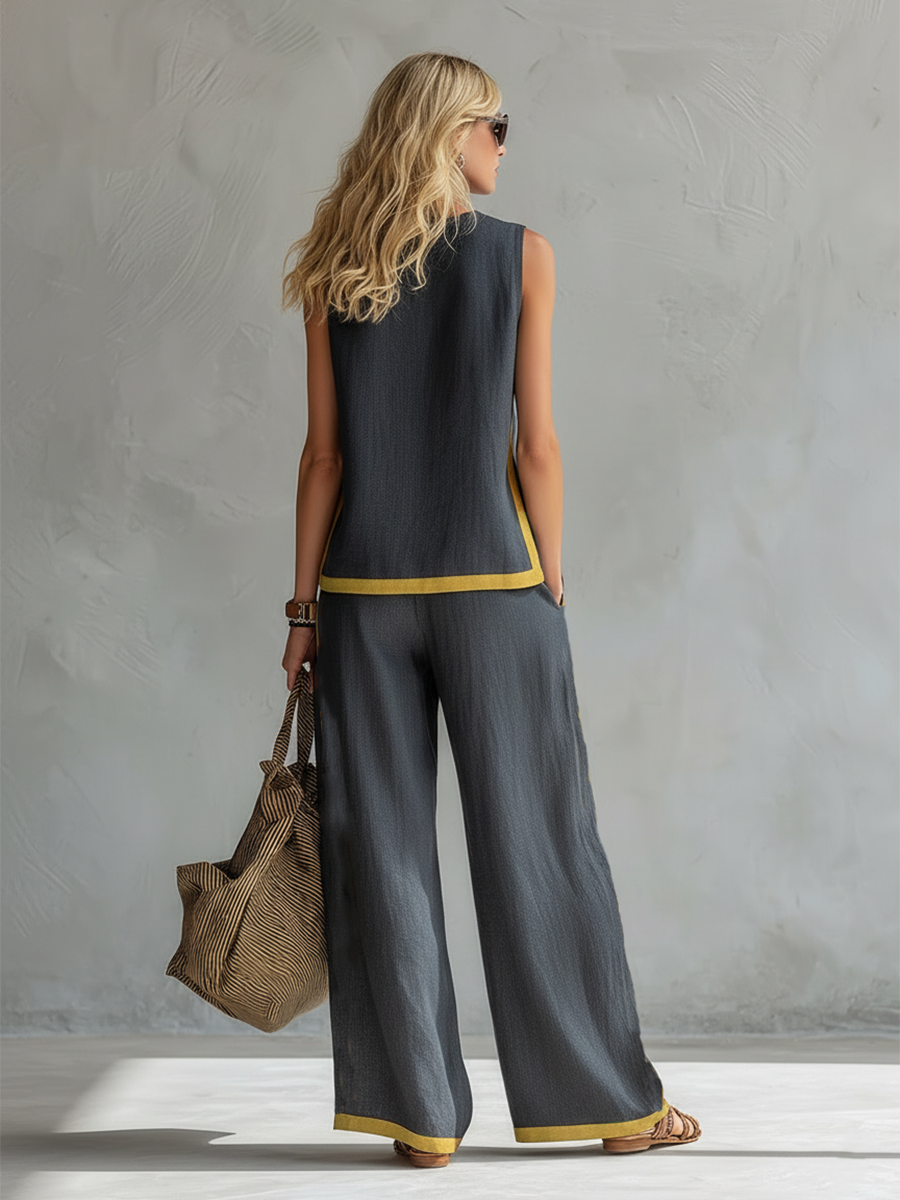 Ella™ | Ensemble coton-lin