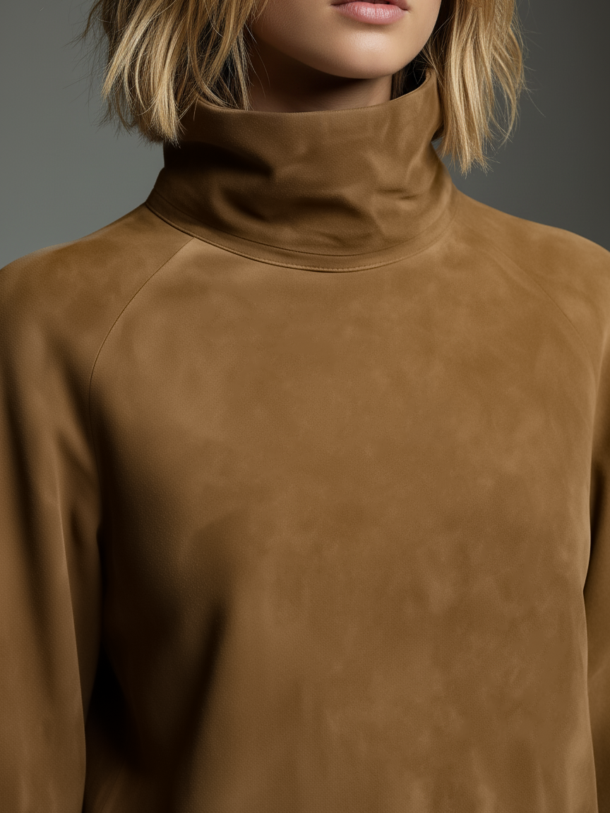 NAYLA™ | Robe Suédine