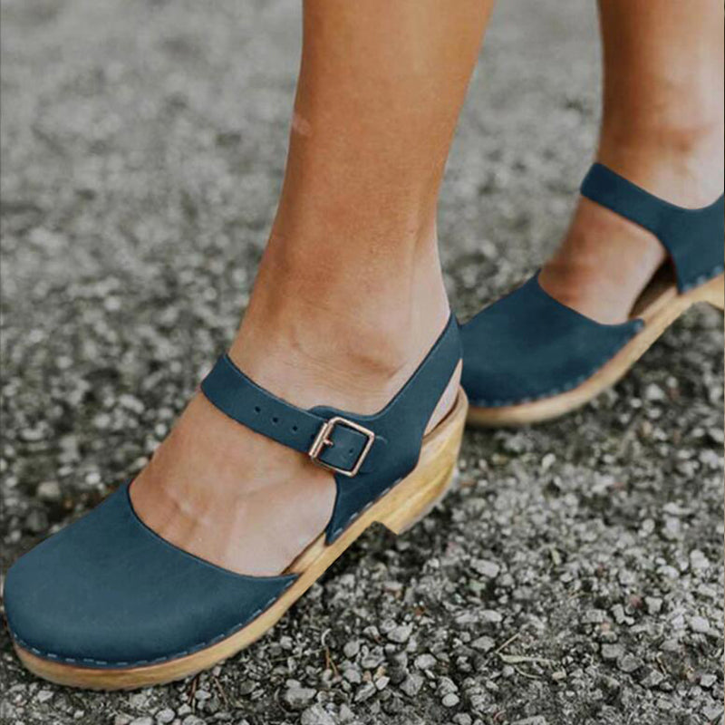 ABBEY™ | Sandales à talons compensés